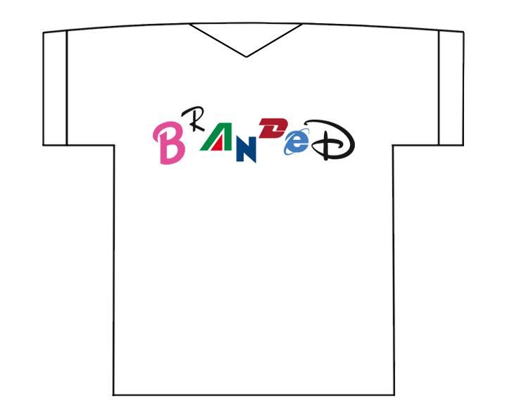 Selbstkritisches Logo-T-Shirt