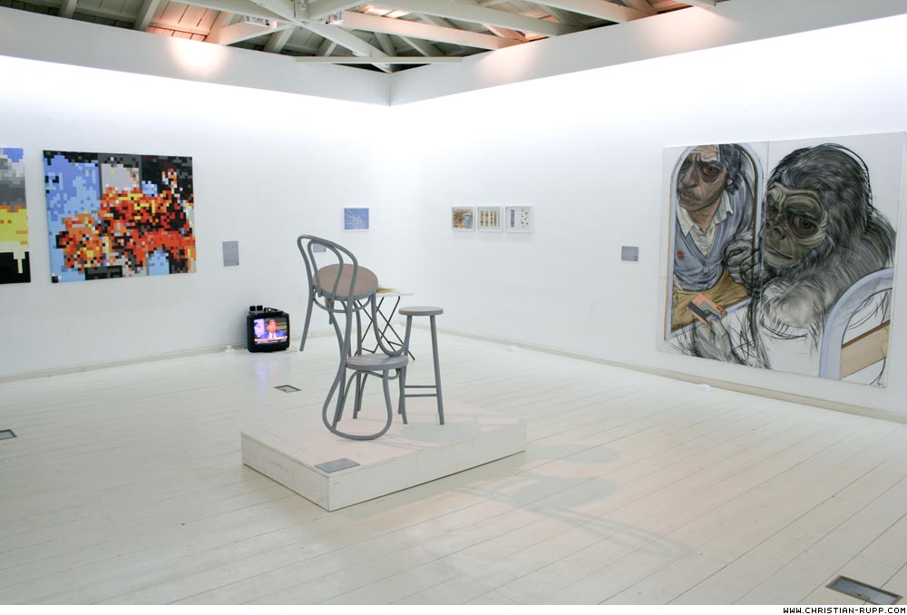 Work of Markus Hofer @ "flavors of Austria", taf, Athen, 2009