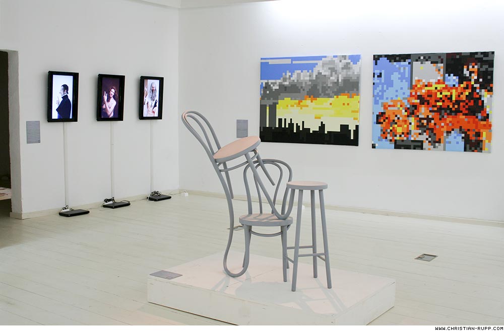 Work of Markus Hofer @ "flavors of Austria", taf, Athen, 2009
