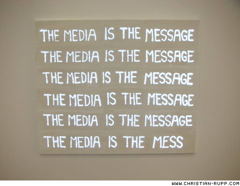 Hommage to McLuhan - A Lesson to Learn